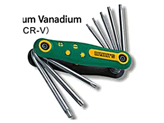 ประแจพับหกเหลี่ยมทอร์ค 8 ตัวชุด W0173A WYNNTOOLS