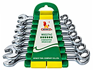 ชุดประแจปากตายแหวนข้าง 8 ชิ้น W0327AC WYNNTOOLS