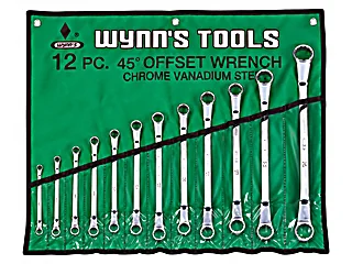 ชุดประแจแหวนคู่ 12 ชิ้น W0329B WYNNTOOLS