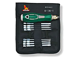 ชุดไขควงกระเป๋าช่างพกพา 9 ชิ้น W0411A WYNNTOOLS
