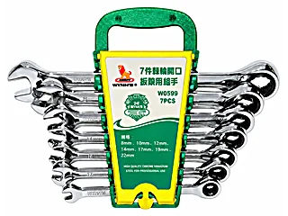 ชุดประแจแหวนฟรี-ปากตาย 7 ชิ้น W0599 WYNNTOOLS